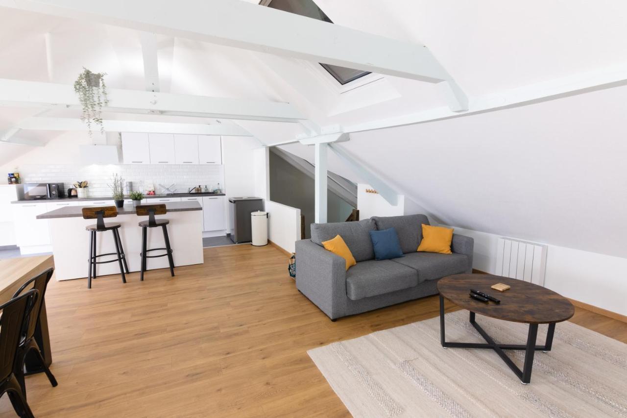 Appartement Atypique Proche Gare/ Dans L'Hyper-Centre Spacieux Pour 6P Au Coeur De Miluza Zewnętrze zdjęcie