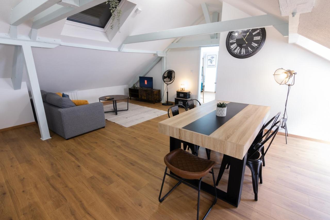 Appartement Atypique Proche Gare/ Dans L'Hyper-Centre Spacieux Pour 6P Au Coeur De Miluza Zewnętrze zdjęcie