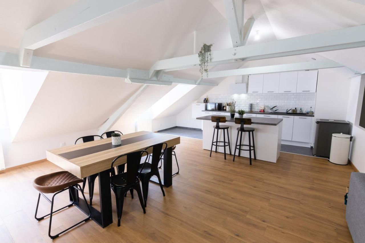 Appartement Atypique Proche Gare/ Dans L'Hyper-Centre Spacieux Pour 6P Au Coeur De Miluza Zewnętrze zdjęcie